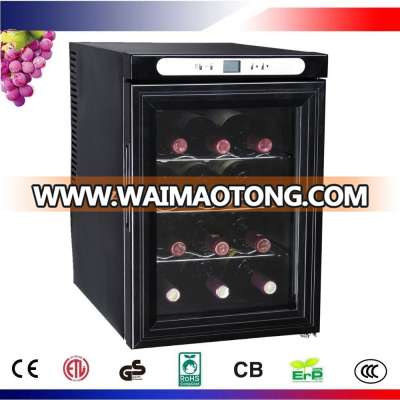 12 Bottles Thermoelectric Wine Cooler with LCD Display CW-33AD