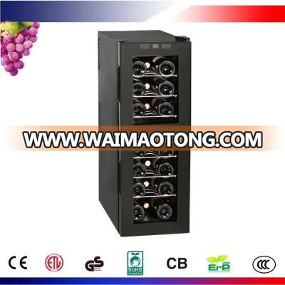 21 Bottles Thermoelectric Dual Zone Home/Hotel Wine Cooler / CW-65FDT