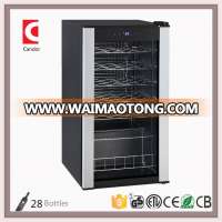 28 Bottles Compressor Economic Wine fridge of JC-88