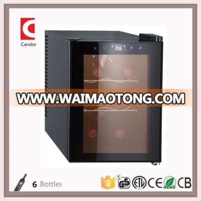 6 Bottles Thermoelectric Wine Cooler of CW-20FD2