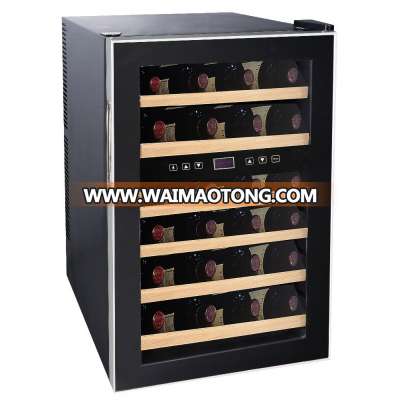 Thermoelectric wine cooler/ Semi-conductor Wine Cooler dual zone wine cooler CW-68FDT